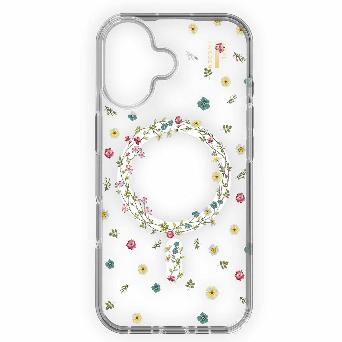 Ideal of Sweden Clear MagSafe Mid Case Petite Floral for iPhone 17