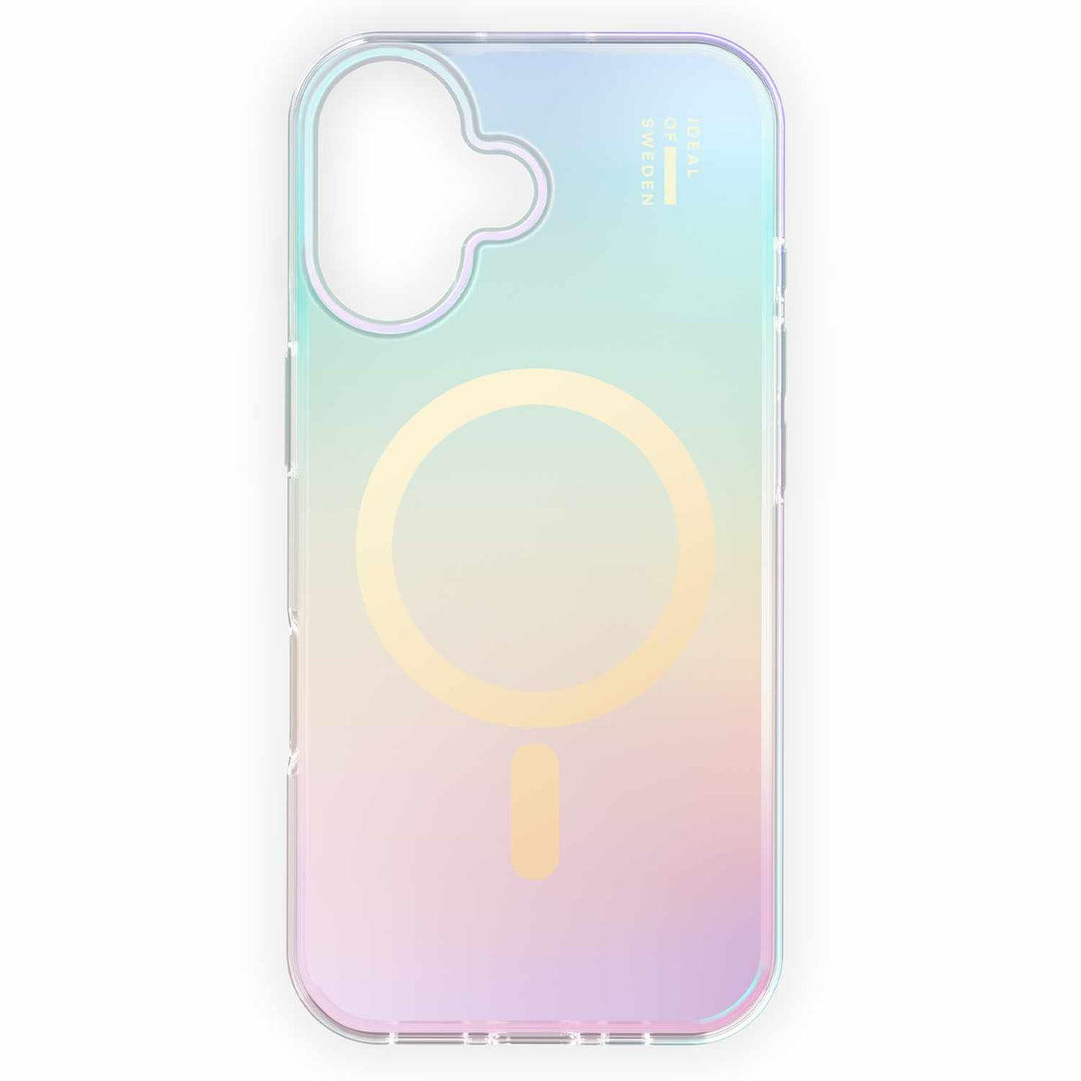 Ideal of Sweden transparent MagSafe Mid — Étui pour iPhone 17 — Shimmer