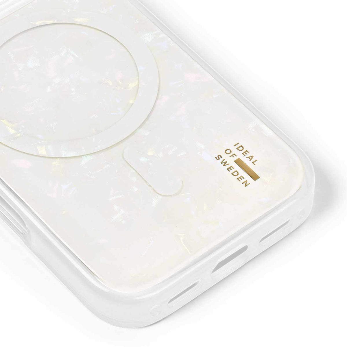 Ideal of Sweden Pearlised MagSafe Case White for iPhone 17 Pro