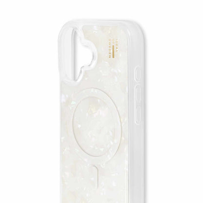 Ideal of Sweden Pearlised MagSafe Case White for iPhone 17