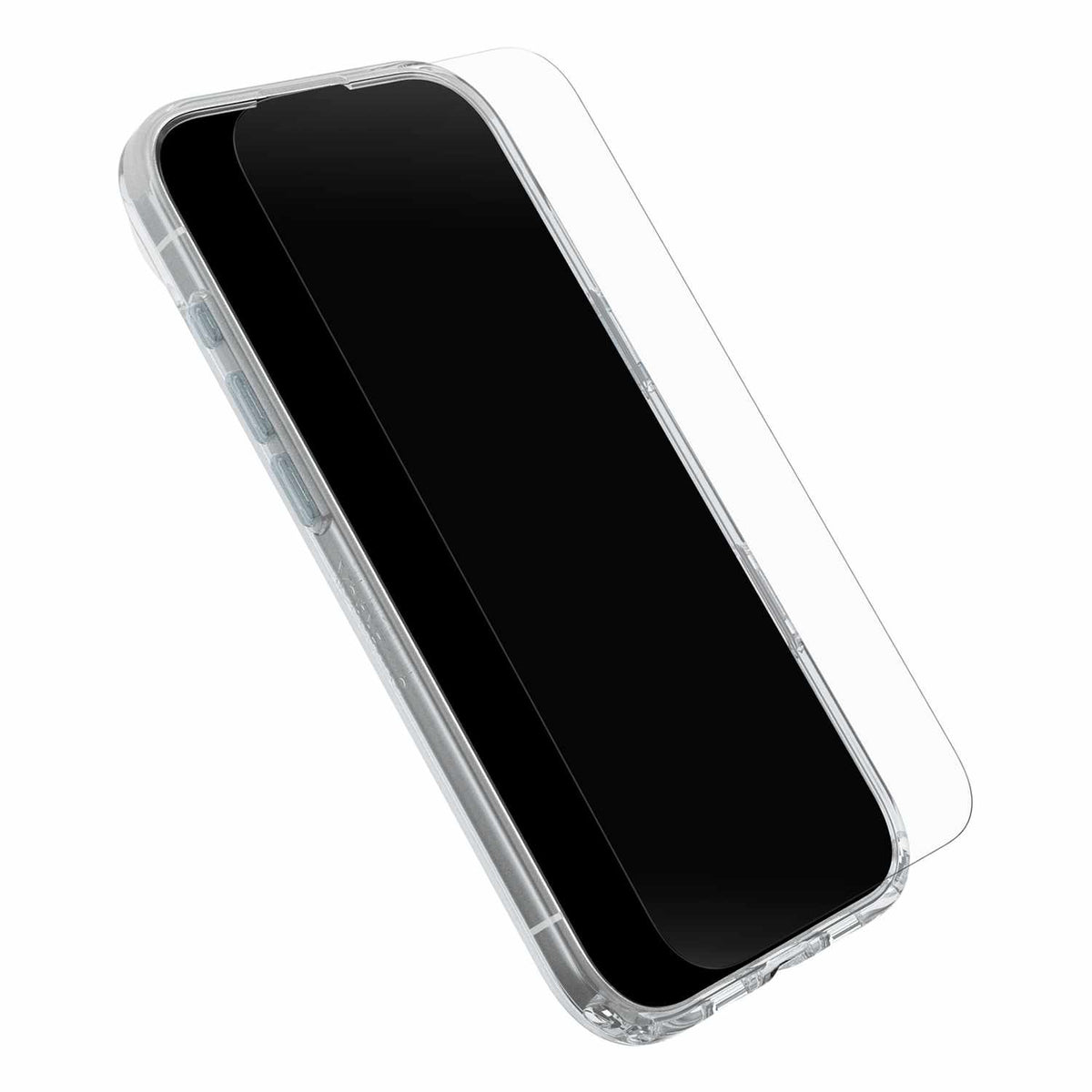 OtterBox — Ensemble Protection et alimentation (Symmetry Clear MagSafe avec Verre + Chargeur mural 30W blanc) transparent pour iPhone Air