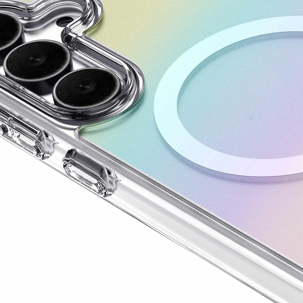Avana Cosmic Frost — Étui avec aimants pour Samsung Galaxy S25 FE — Violet