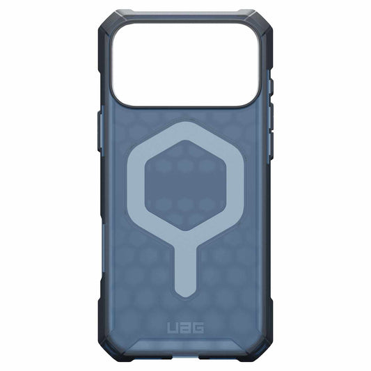 UAG Essential Armor — Étui MagSafe robuste pour iPhone 18 Pro Max/17 Pro Max — Cloud bleu