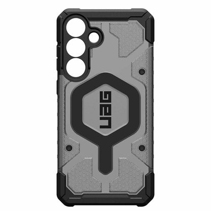UAG Pathfinder — Étui transparent avec aimants pour Samsung Galaxy S25 FE — Ash/noir