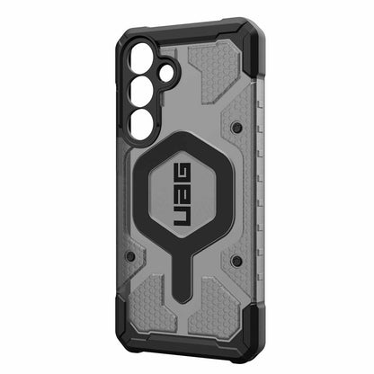 UAG Pathfinder — Étui transparent avec aimants pour Samsung Galaxy S25 FE — Ash/noir