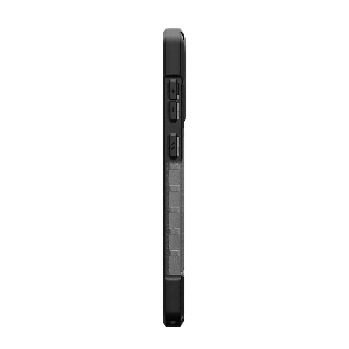 UAG Pathfinder — Étui transparent avec aimants pour Samsung Galaxy S25 FE — Ash/noir