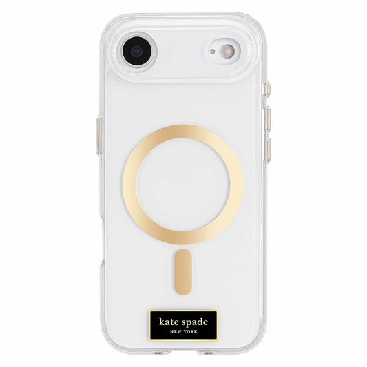 Kate Spade — Étui protecteur MagSafe avec support pour iPhone Air — Icon transparent
