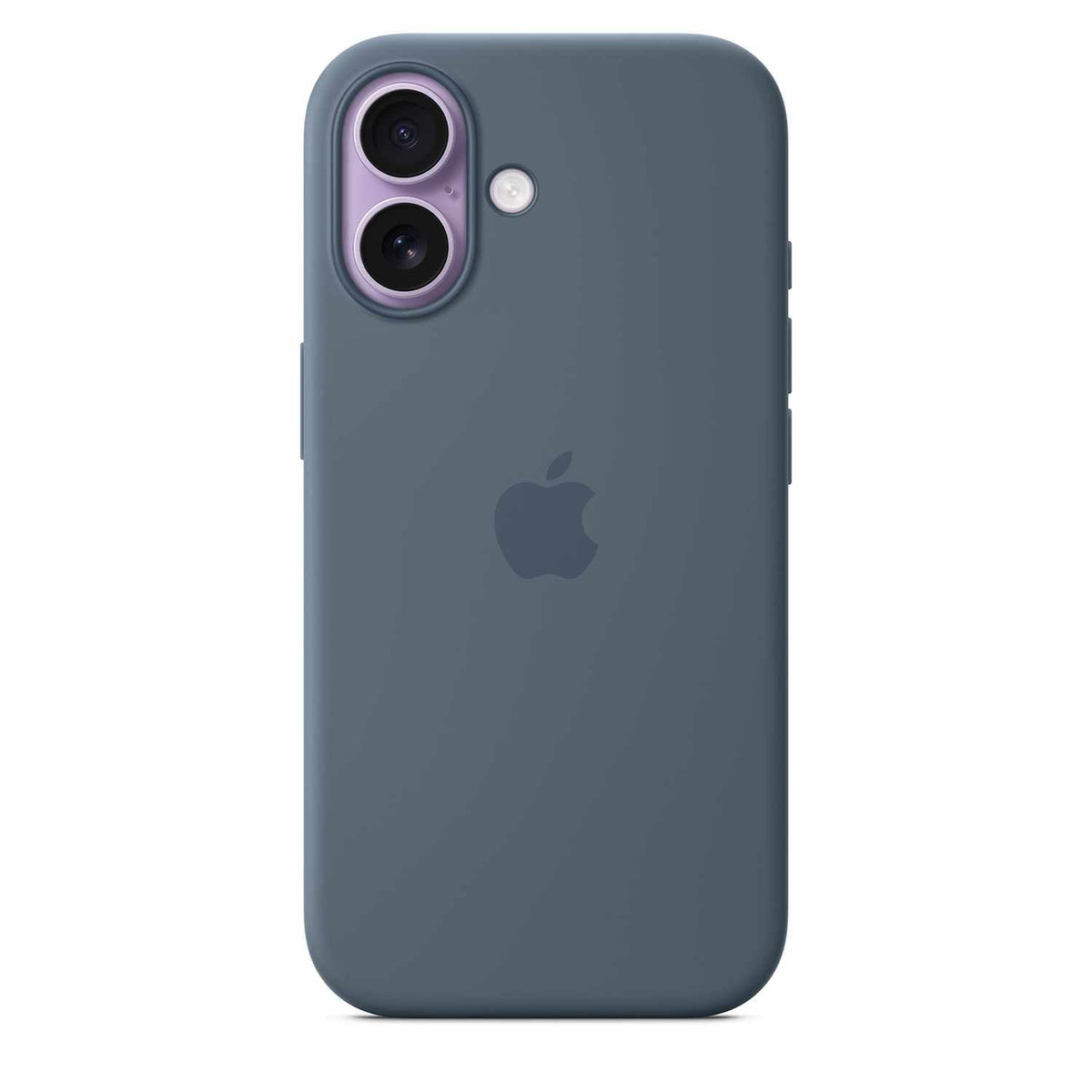 Apple — Étui en silicone avec MagSafe pour iPhone 17 — Anchor bleu