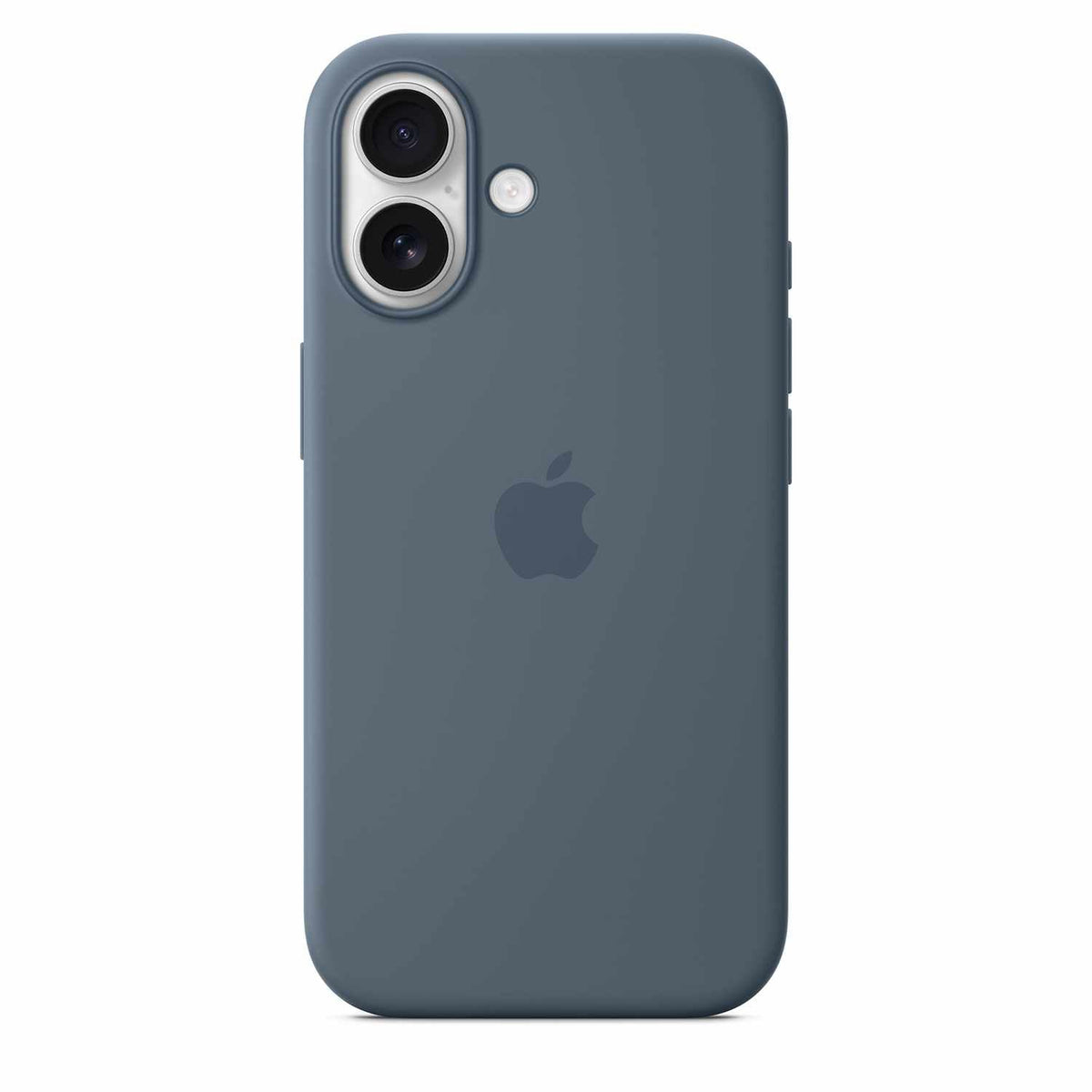 Apple — Étui en silicone avec MagSafe pour iPhone 17 — Anchor bleu