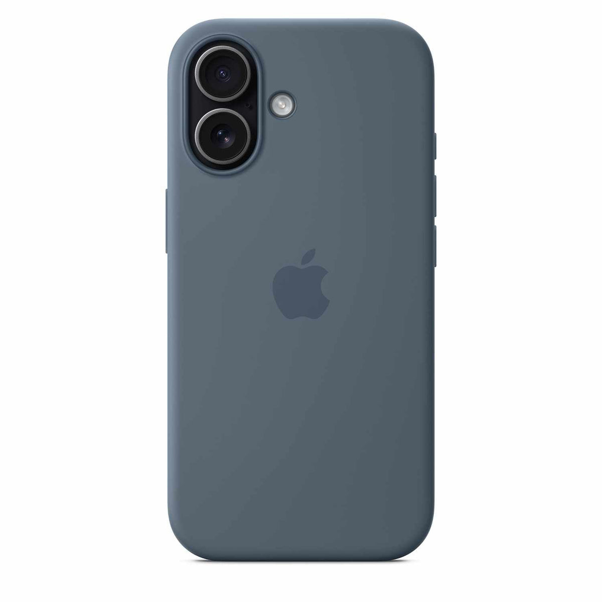 Apple — Étui en silicone avec MagSafe pour iPhone 17 — Anchor bleu