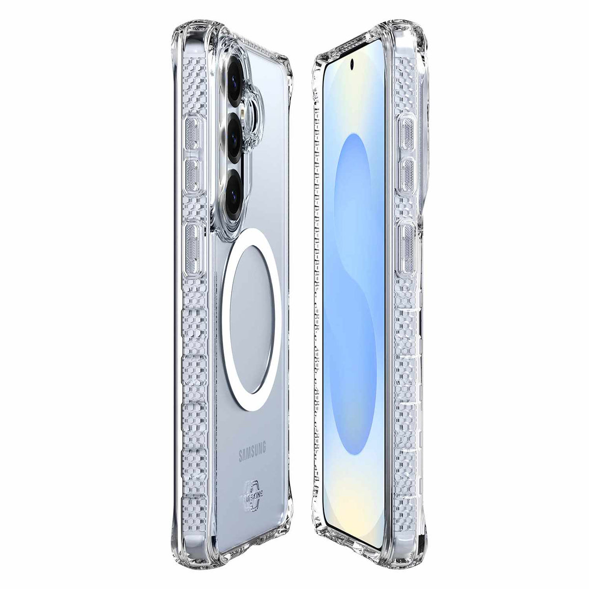 ITSKINS Hybrid_R Case w/Magnets Clear for Samsung Galaxy S26+