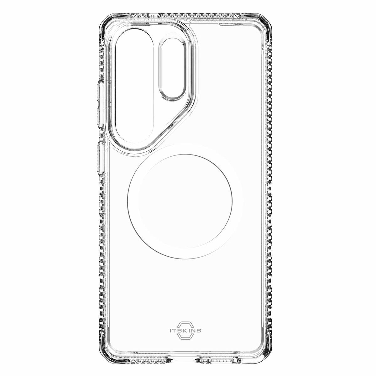 ITSKINS Hybrid_R — Étui avec aimants pour Samsung Galaxy S26 Ultra — transparent