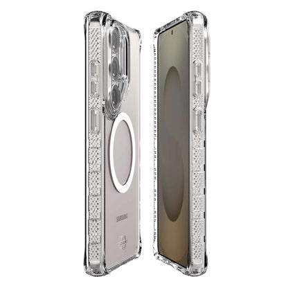 ITSKINS Hybrid_R — Étui avec aimants pour Samsung Galaxy S26 Ultra — transparent