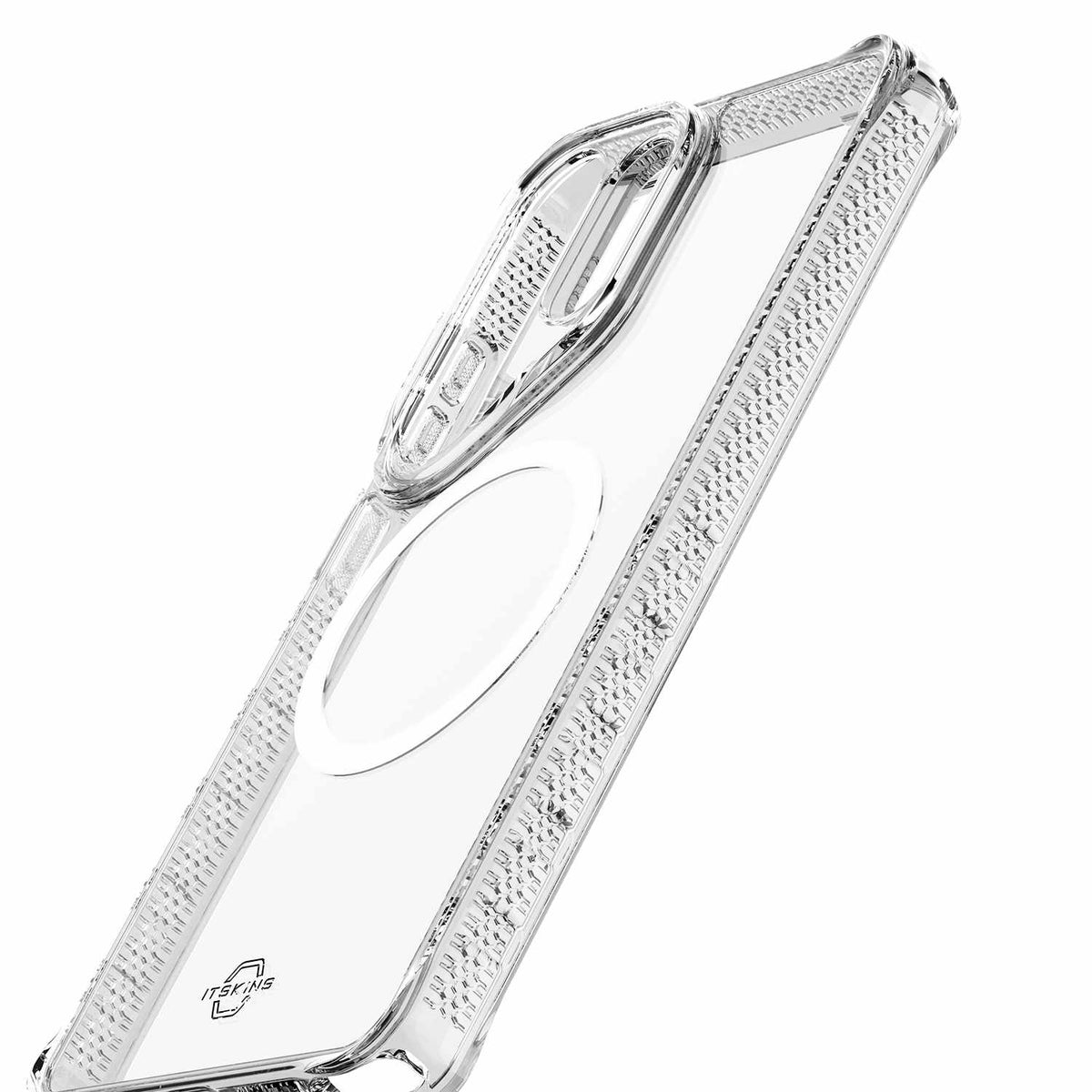 ITSKINS Hybrid_R — Étui avec aimants pour Samsung Galaxy S26 Ultra — transparent