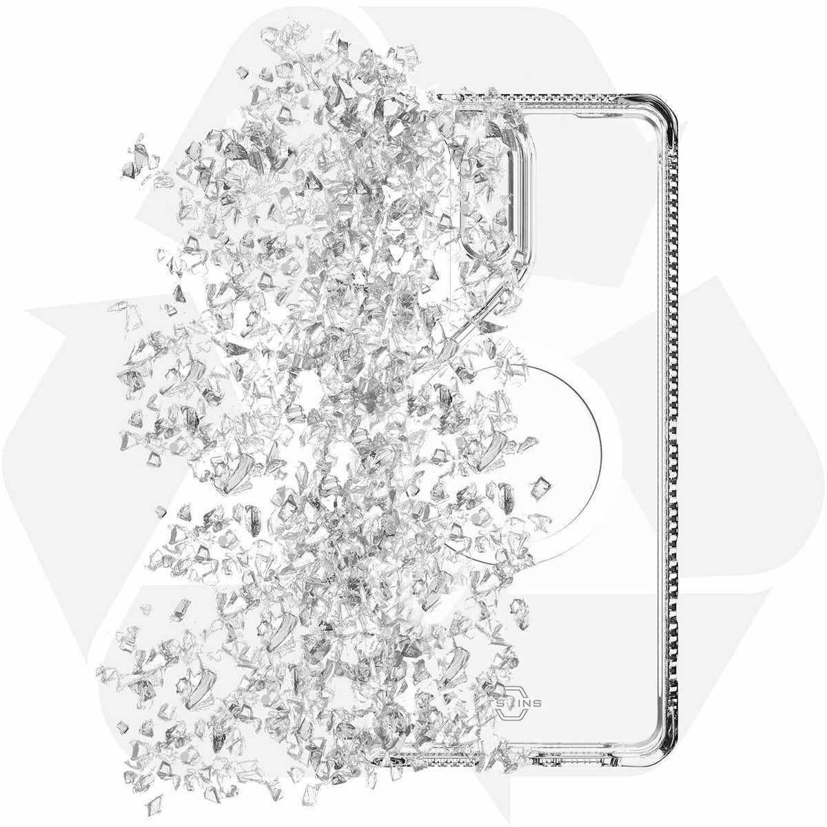 ITSKINS Hybrid_R — Étui avec aimants pour Samsung Galaxy S26 Ultra — transparent