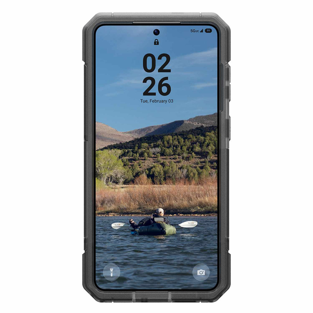 UAG Trooper Rugged Case w/Magnet Ash for Samsung Galaxy S26+