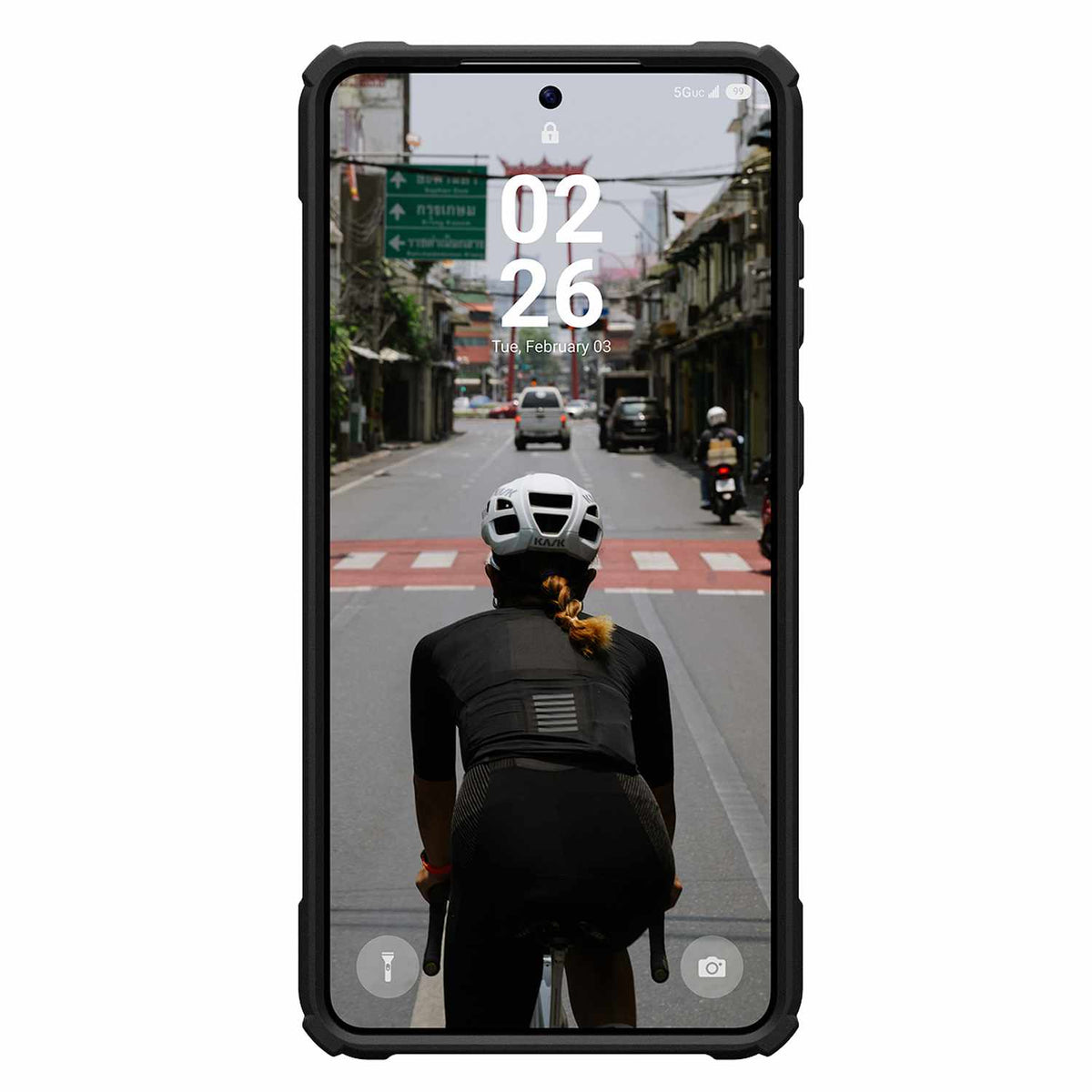 UAG Plasma XTE Rugged Kickstand Case w/Magnets Black/Orange for Samsung Galaxy S26+