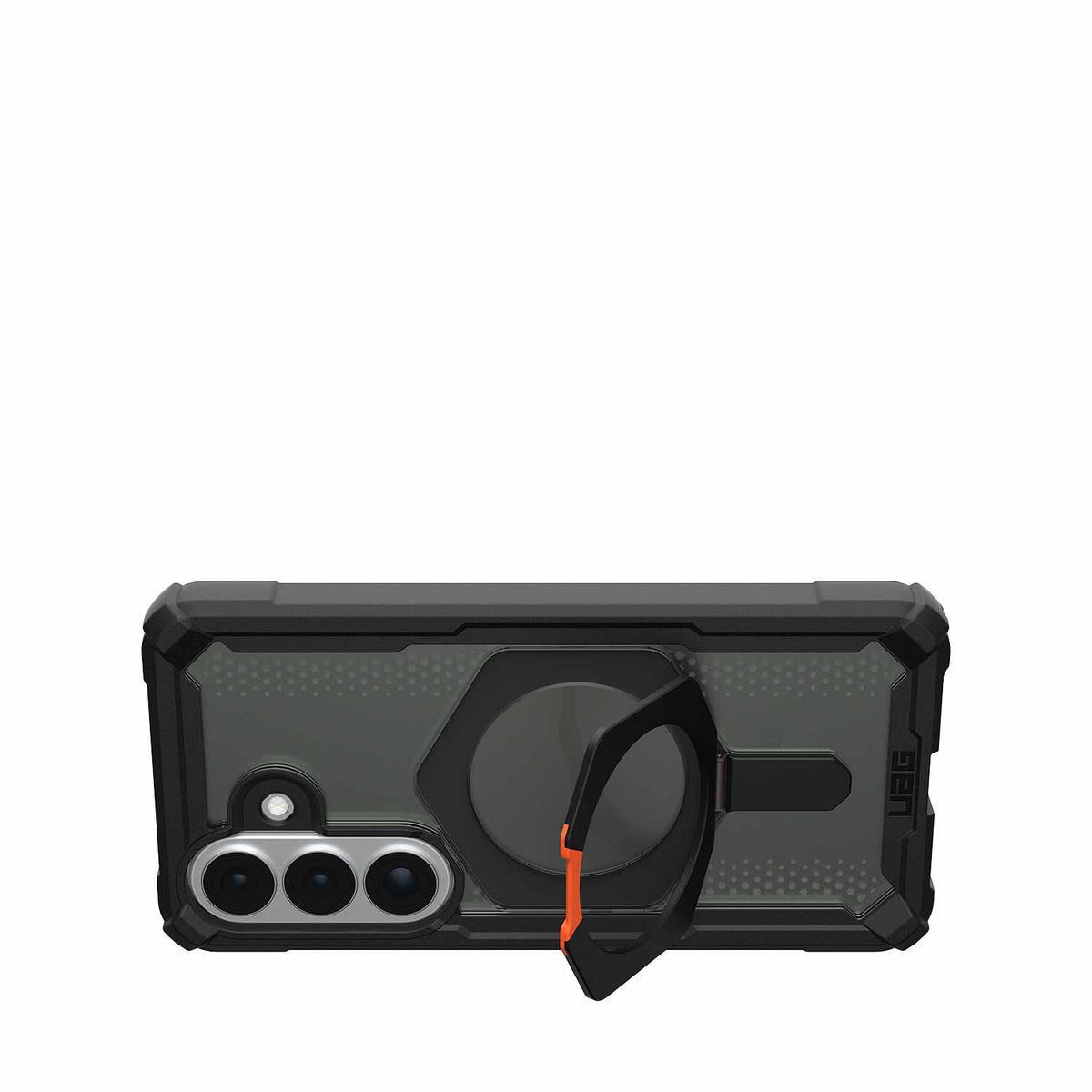 UAG Plasma XTE Rugged Kickstand Case w/Magnets Black/Orange for Samsung Galaxy S26
