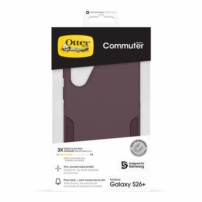 OtterBox Commuter — Étui avec aimants pour Samsung Galaxy S26+ — violet Mystery