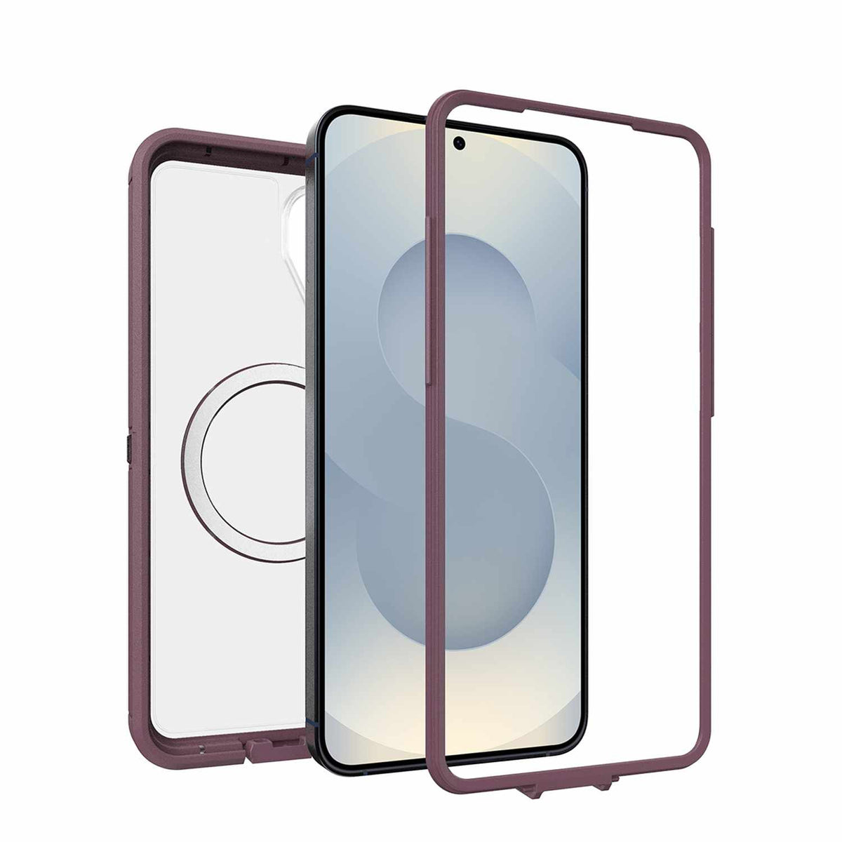 OtterBox Defender Pro XT Clear Case w/Magnets Purple Mystery for Samsung Galaxy S26+