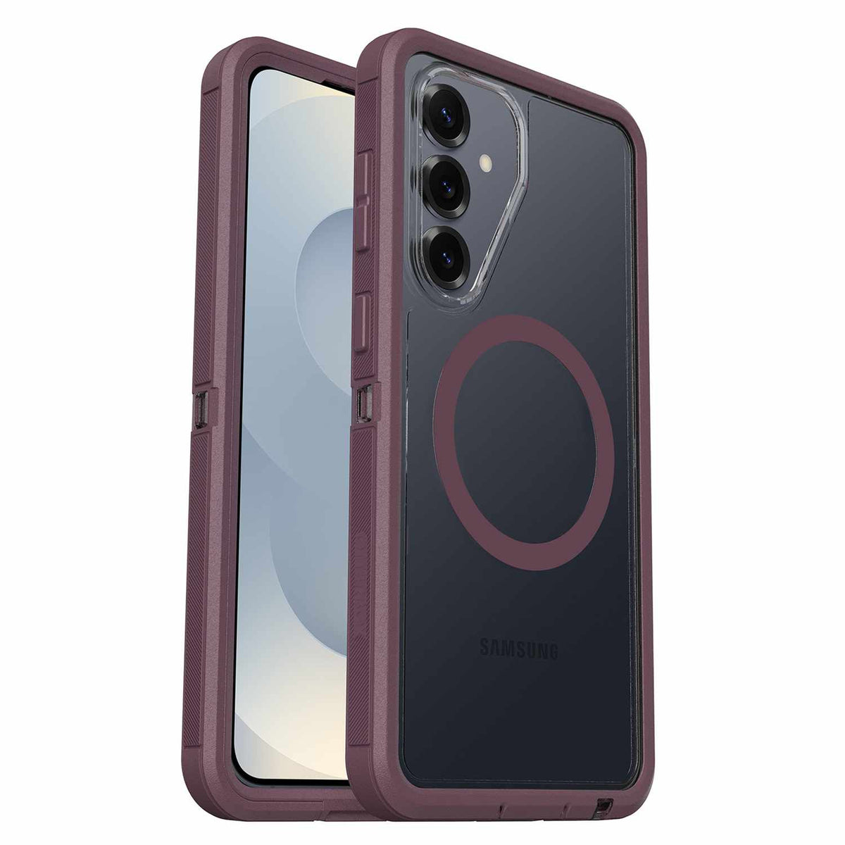 OtterBox Defender Pro XT Clear Case w/Magnets Purple Mystery for Samsung Galaxy S26+