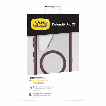 OtterBox Defender Pro XT Clear Case w/Magnets Purple Mystery for Samsung Galaxy S26+