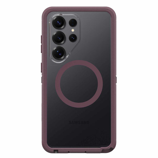 OtterBox Defender Pro XT Clear Case w/Magnets Purple Mystery for Samsung Galaxy S26 Ultra