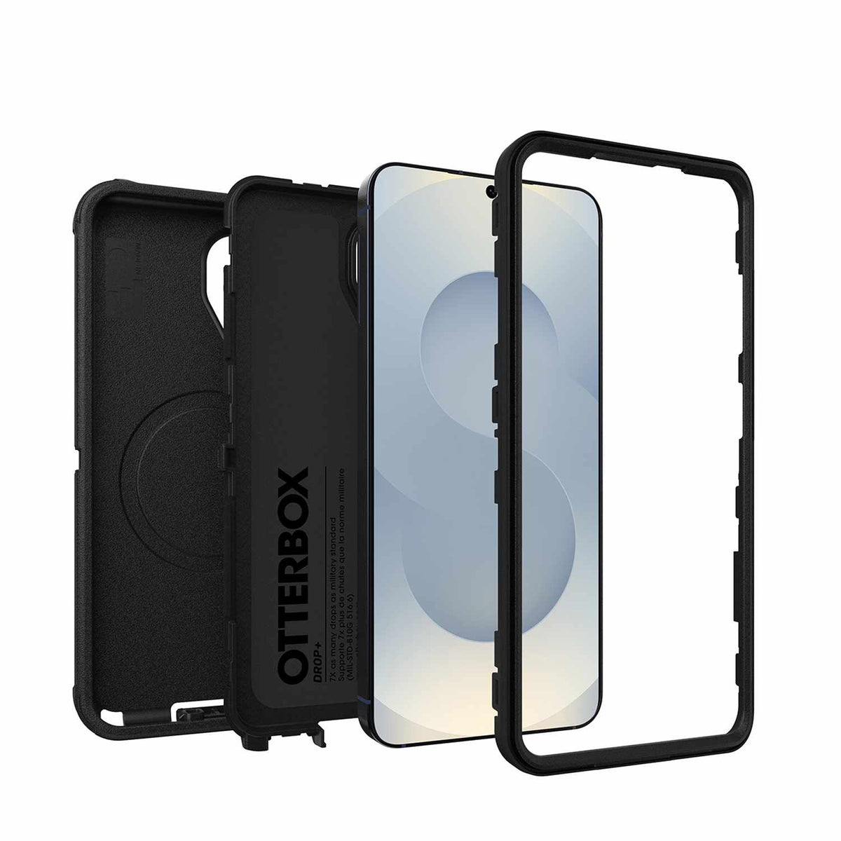 OtterBox Defender Pro Case w/Magnets and Holster Black for Samsung Galaxy S26 in Bulk Packaging