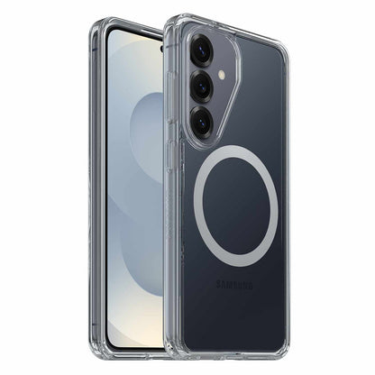 OtterBox Symmetry — Étui transparent avec aimants pour Samsung Galaxy S26 en emballage en vrac — transparent