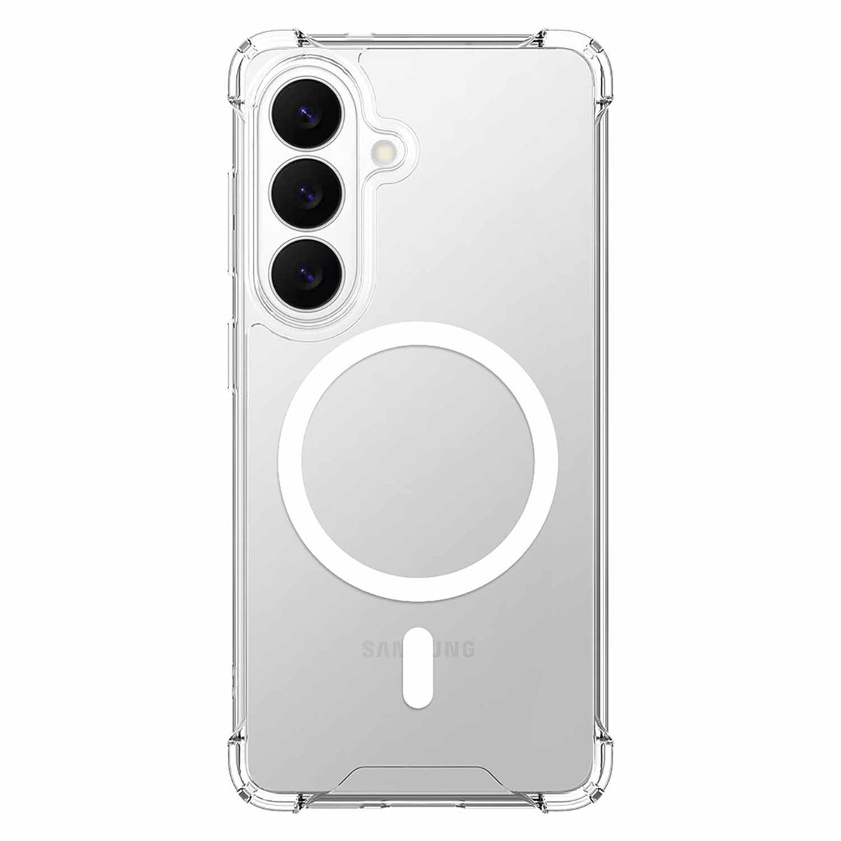 Blu Element Dropzone Rugged Case w/Magnets Clear for Samsung Galaxy S26+