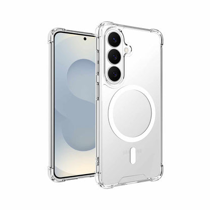 Blu Element Dropzone Rugged Case w/Magnets Clear for Samsung Galaxy S26+