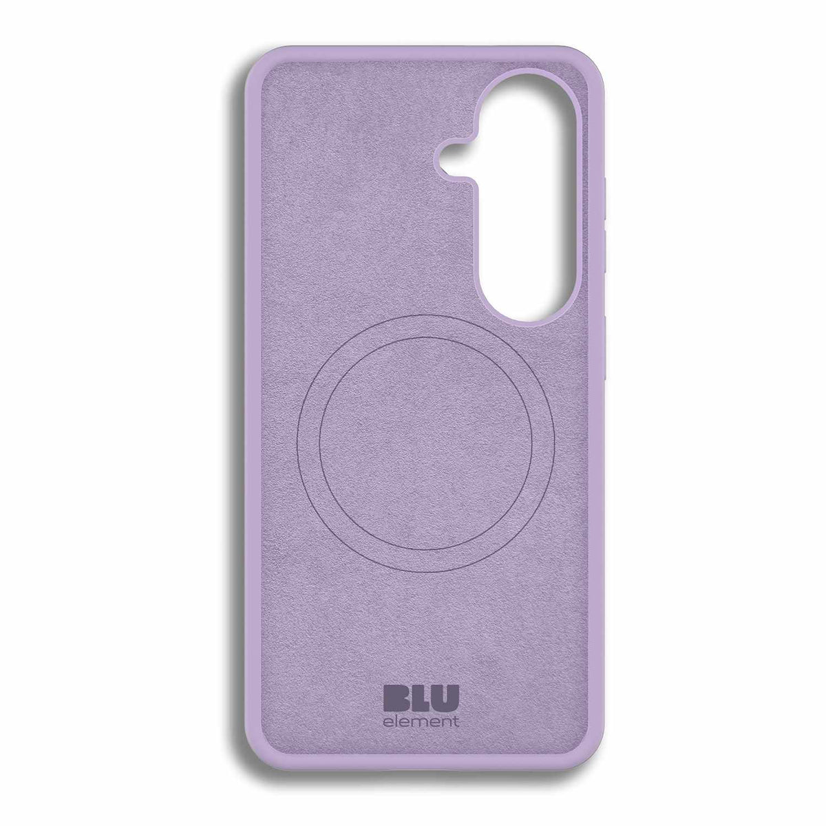 Blu Element — Étui en silicone MagSafe pour Samsung Galaxy S26 — lavande