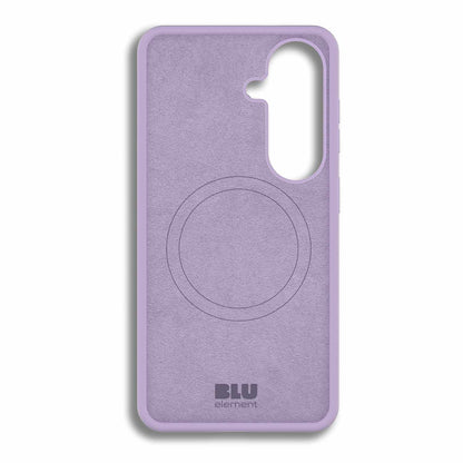 Blu Element — Étui en silicone MagSafe pour Samsung Galaxy S26 — lavande