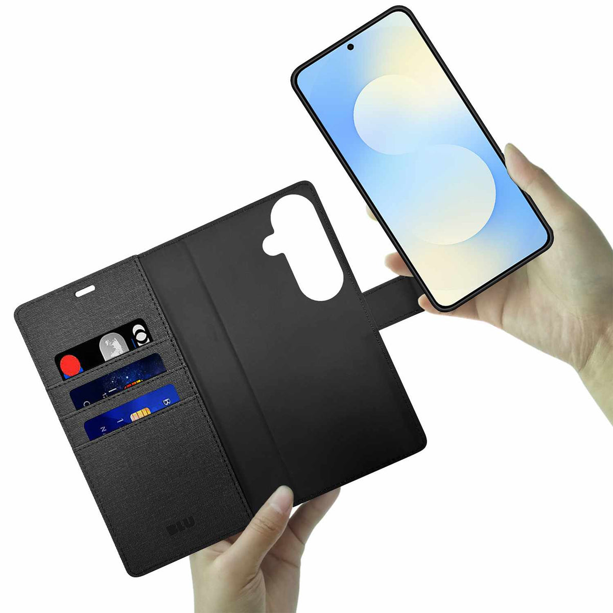 Blu Element Folio 2-in-1 Case Black for Samsung Galaxy S26+