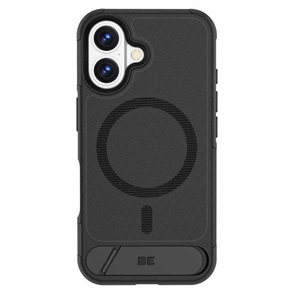 Blu Element Armour Ultra — Étui MagSafe avec support pour iPhone 16 — noir