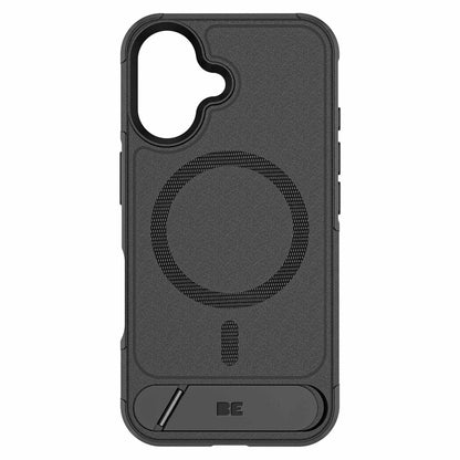 Blu Element Armour Ultra — Étui MagSafe avec support pour iPhone 16 — noir