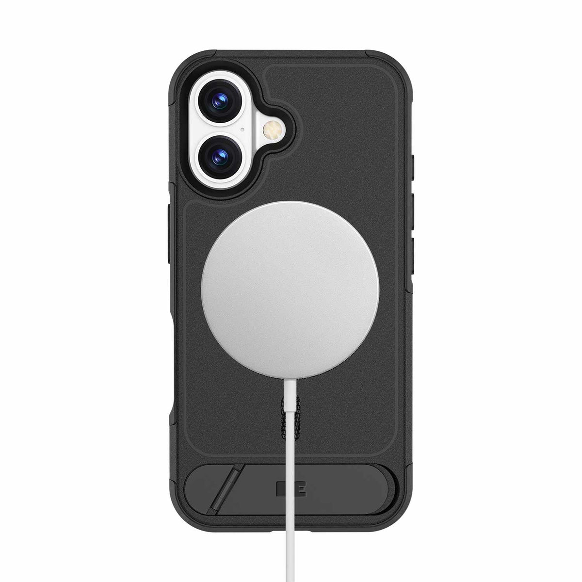 Blu Element Armour Ultra — Étui MagSafe avec support pour iPhone 16 — noir