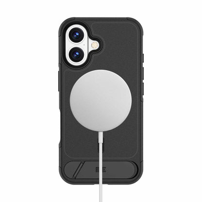 Blu Element Armour Ultra — Étui MagSafe avec support pour iPhone 16 — noir