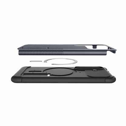 Spigen Slim Armor Case w/Magnets Metal Slate for Samsung Galaxy S26