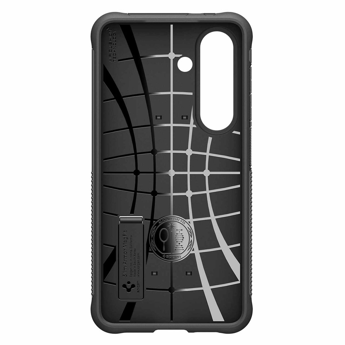Spigen Slim Armor — Étui avec aimants pour Samsung Galaxy S26 — noir