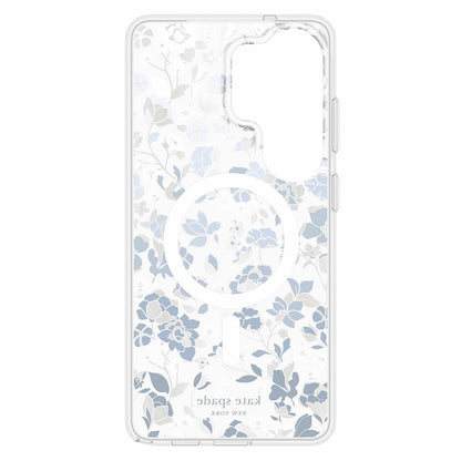 Kate Spade — Étui protecteur avec aimants pour Samsung Galaxy S26 Ultra — Flowerbed bleu