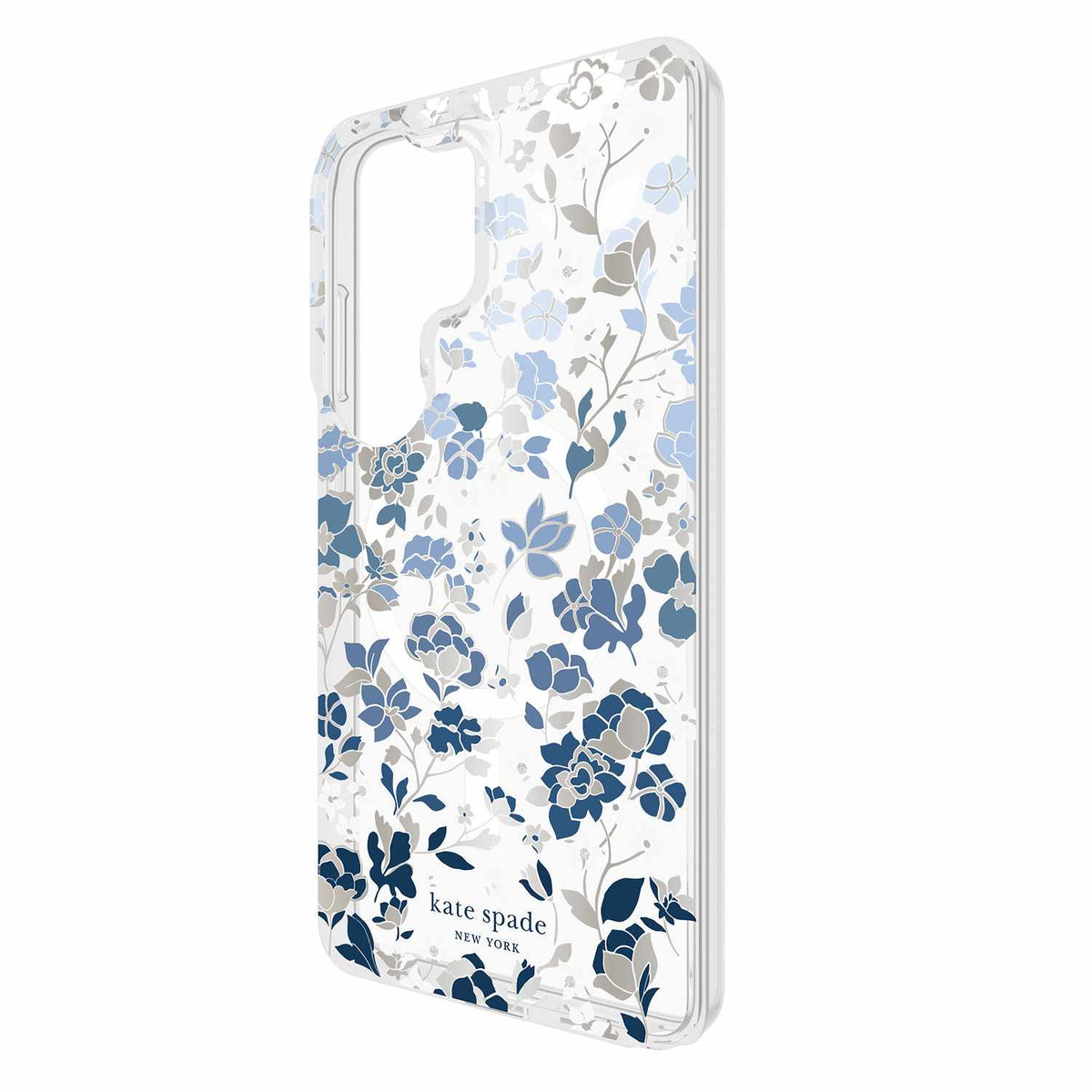 Kate Spade — Étui protecteur avec aimants pour Samsung Galaxy S26 Ultra — Flowerbed bleu