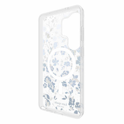 Kate Spade — Étui protecteur avec aimants pour Samsung Galaxy S26 Ultra — Flowerbed bleu