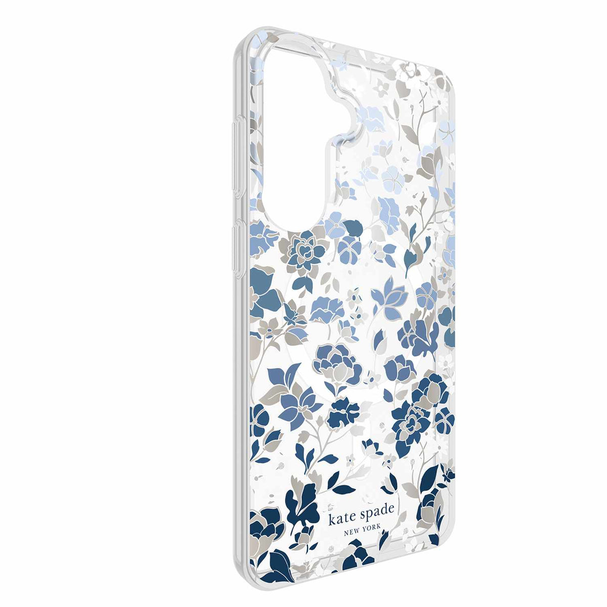 Kate Spade Protective Case w/Magnets Flowerbed Blue for Samsung Galaxy S26+