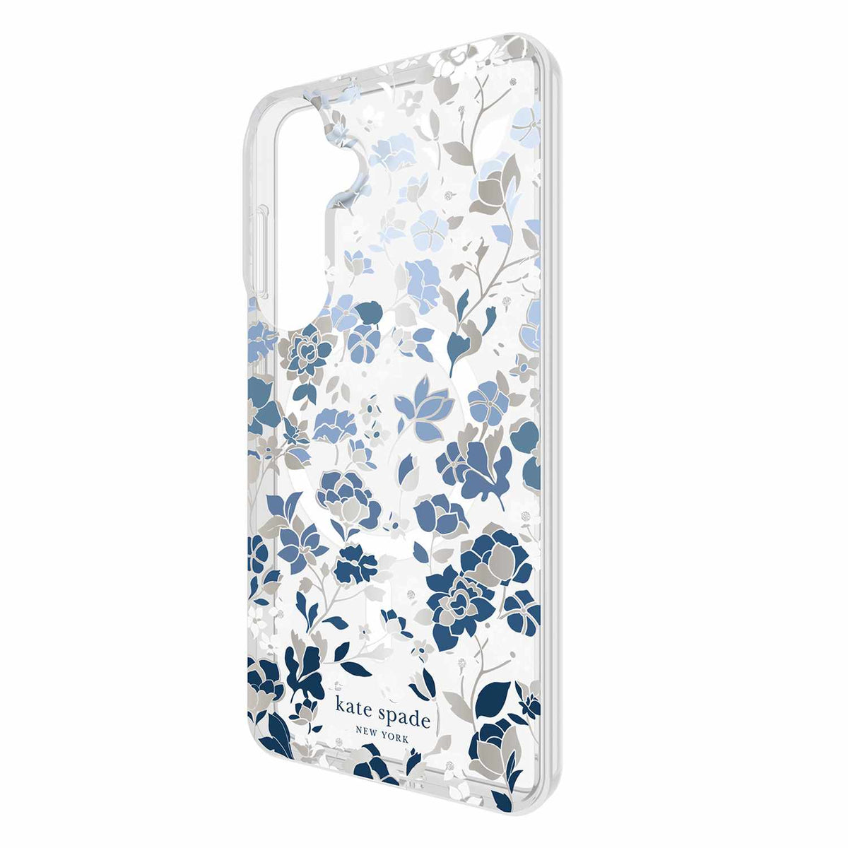 Kate Spade Protective Case w/Magnets Flowerbed Blue for Samsung Galaxy S26+