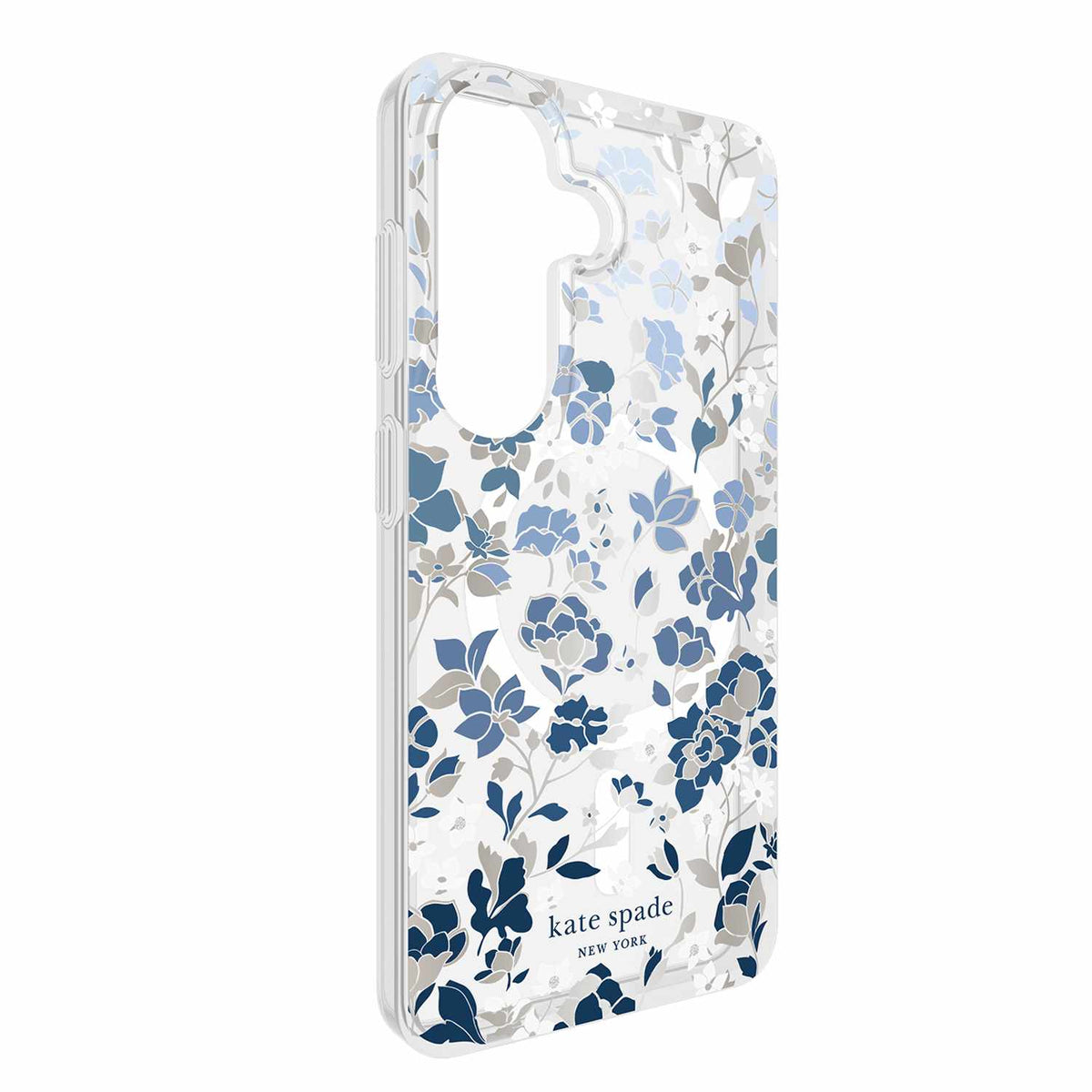 Kate Spade Protective Case w/Magnets Flowerbed Blue for Samsung Galaxy S26