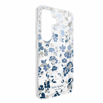 Kate Spade Protective Case w/Magnets Flowerbed Blue for Samsung Galaxy S26
