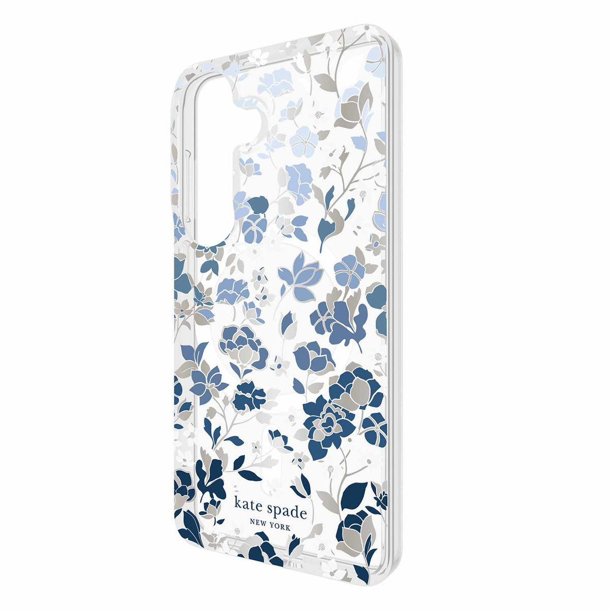 Kate Spade Protective Case w/Magnets Flowerbed Blue for Samsung Galaxy S26