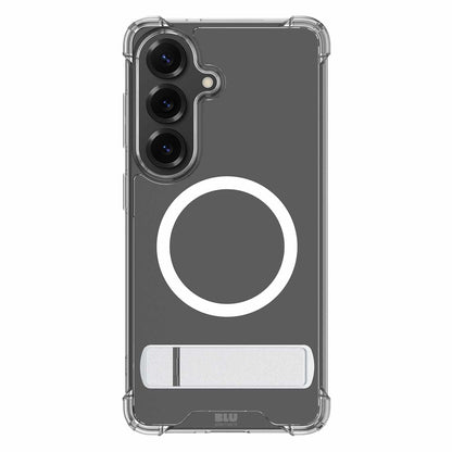 Blu Element Dropzone Rugged Kickstand Case w/Magnets Clear for Samsung Galaxy S26+