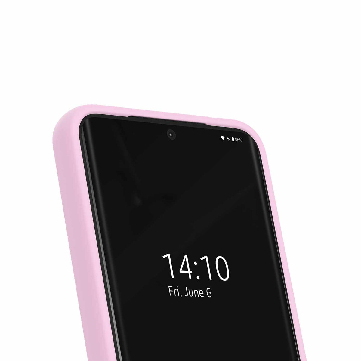 Ideal of Sweden — Étui en silicone compatible avec aimants pour Samsung Galaxy S26+ — Bubblegum rose